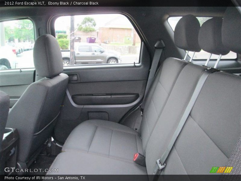 Ebony Black / Charcoal Black 2012 Ford Escape XLT