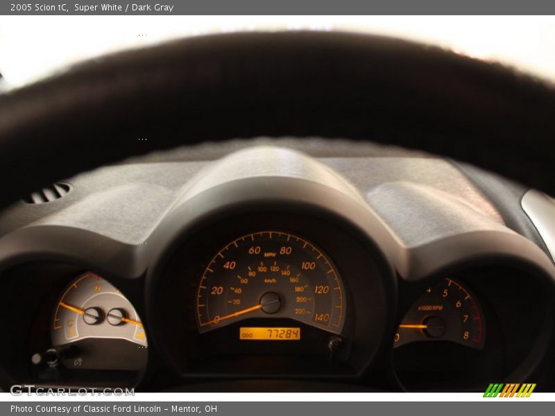 Super White / Dark Gray 2005 Scion tC