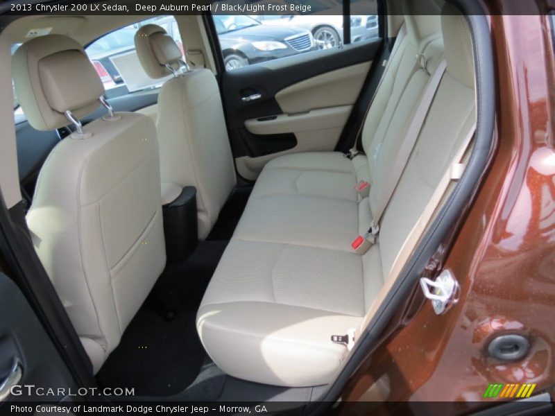 Rear Seat of 2013 200 LX Sedan