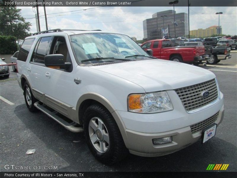 Oxford White / Castano Brown Leather 2006 Ford Expedition King Ranch
