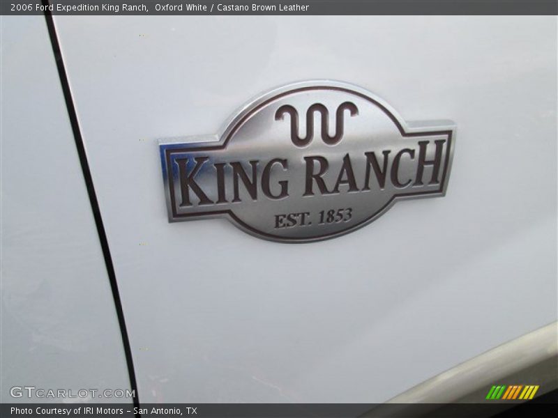 Oxford White / Castano Brown Leather 2006 Ford Expedition King Ranch