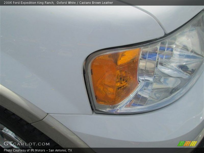 Oxford White / Castano Brown Leather 2006 Ford Expedition King Ranch