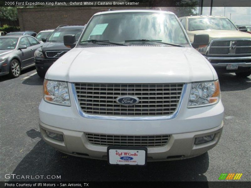 Oxford White / Castano Brown Leather 2006 Ford Expedition King Ranch