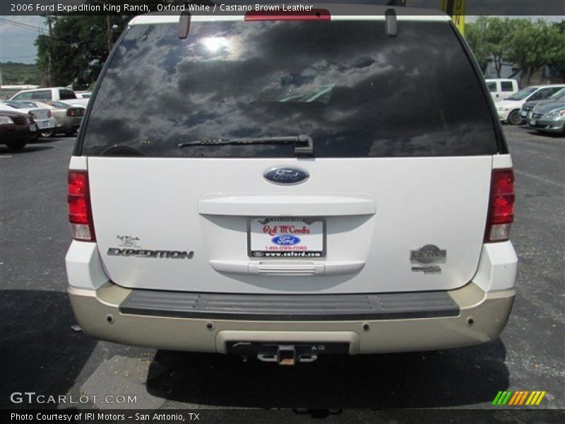 Oxford White / Castano Brown Leather 2006 Ford Expedition King Ranch