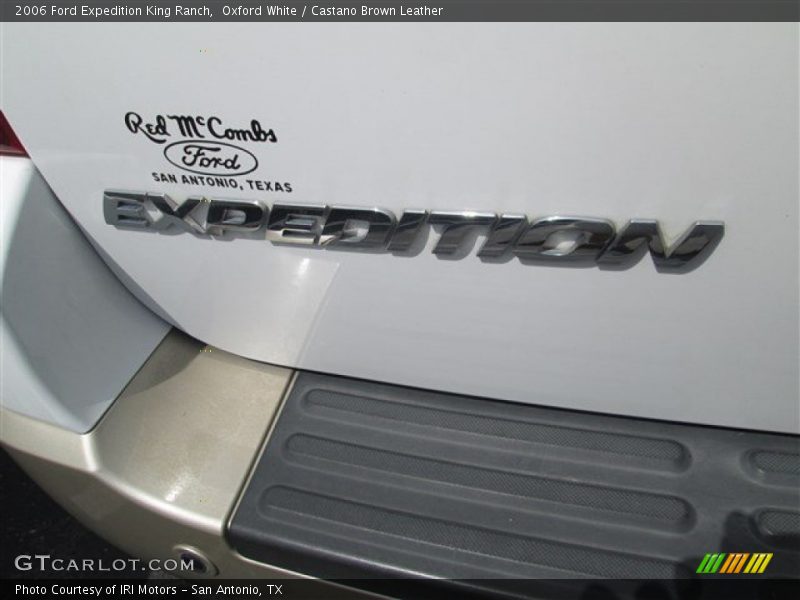 Oxford White / Castano Brown Leather 2006 Ford Expedition King Ranch