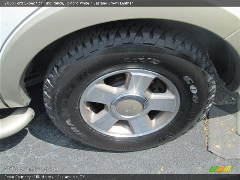 Oxford White / Castano Brown Leather 2006 Ford Expedition King Ranch