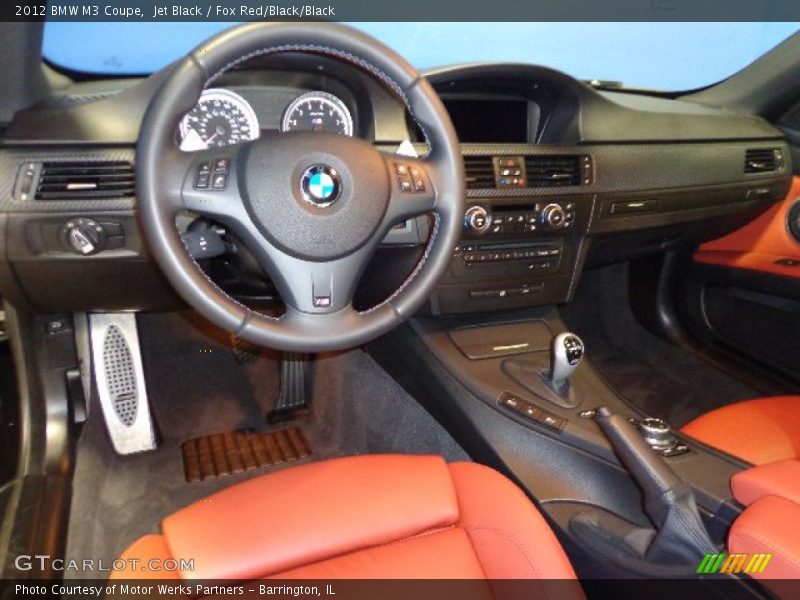 Fox Red/Black/Black Interior - 2012 M3 Coupe 