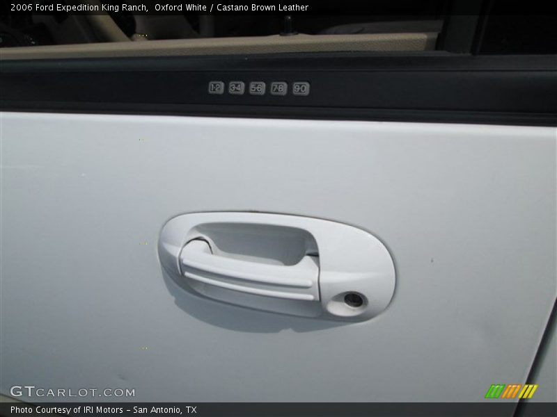 Oxford White / Castano Brown Leather 2006 Ford Expedition King Ranch