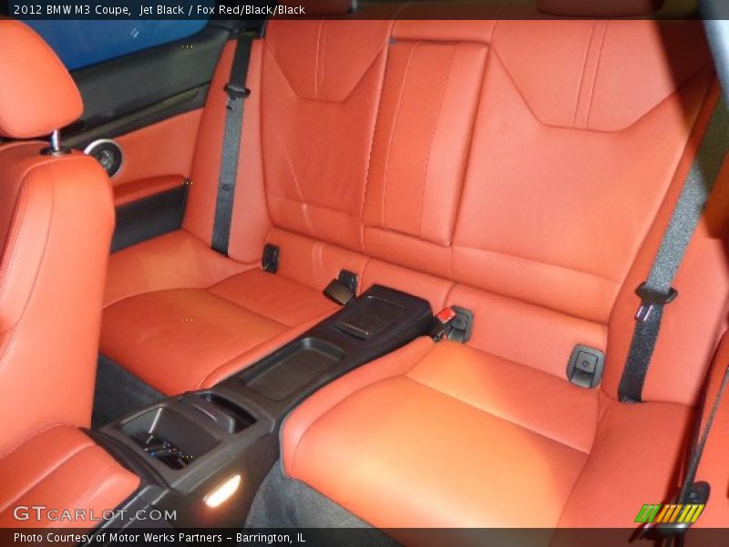 Rear Seat of 2012 M3 Coupe