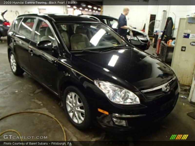 Black Pearl / Black 2009 Hyundai Elantra Touring