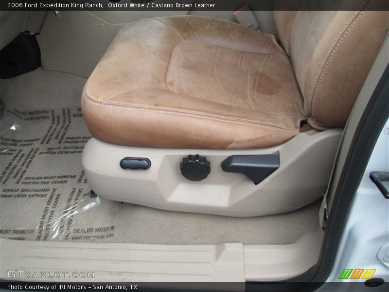 Oxford White / Castano Brown Leather 2006 Ford Expedition King Ranch