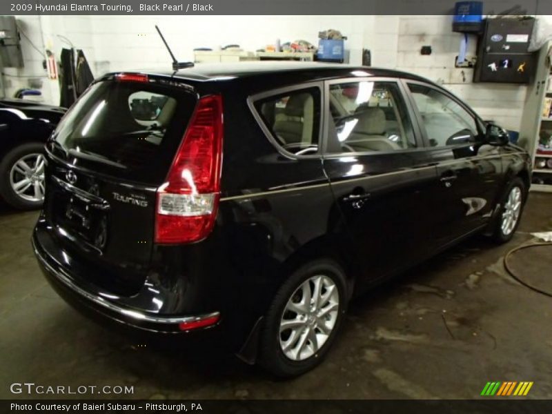 Black Pearl / Black 2009 Hyundai Elantra Touring