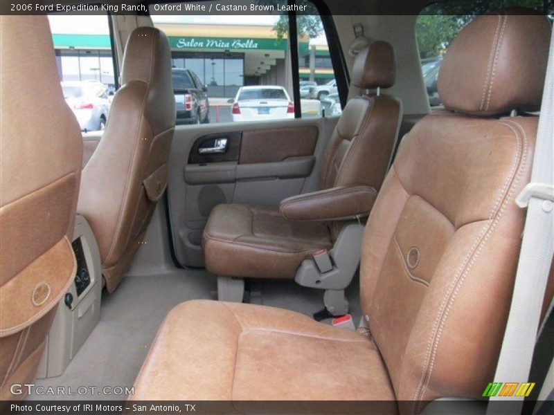Oxford White / Castano Brown Leather 2006 Ford Expedition King Ranch