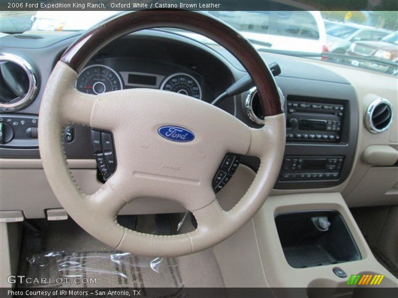 Oxford White / Castano Brown Leather 2006 Ford Expedition King Ranch