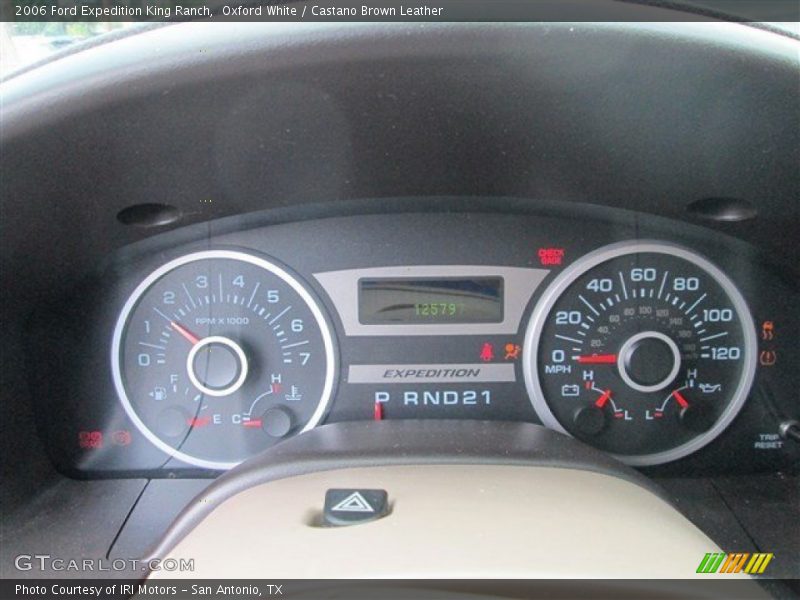 Oxford White / Castano Brown Leather 2006 Ford Expedition King Ranch