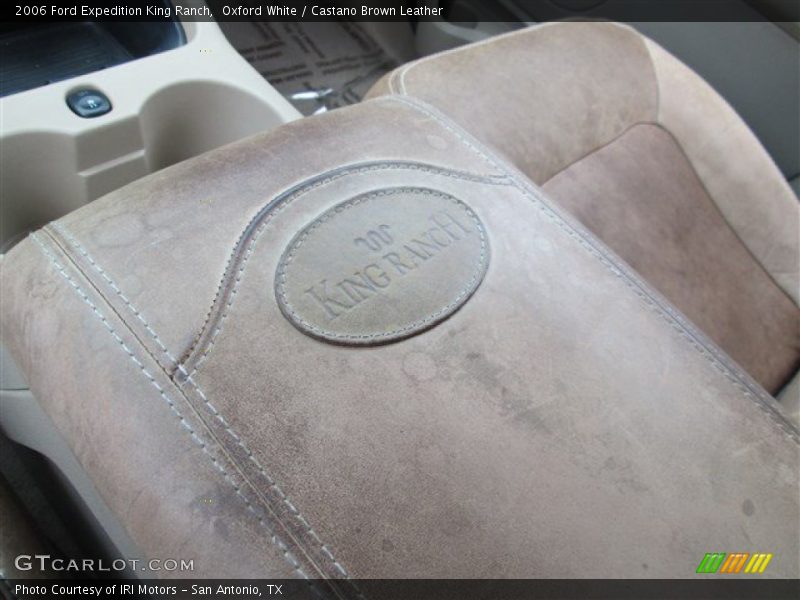 Oxford White / Castano Brown Leather 2006 Ford Expedition King Ranch