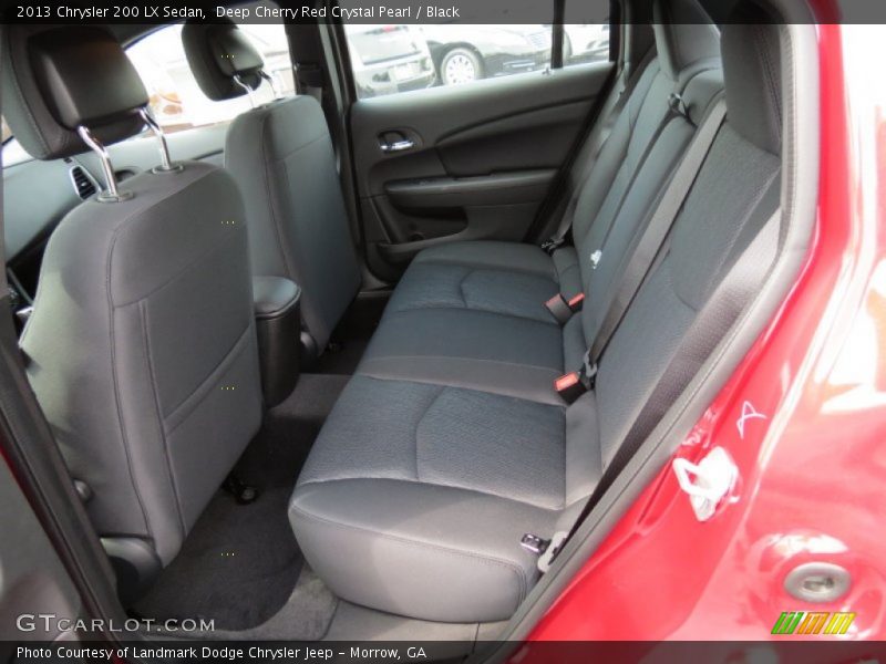 Rear Seat of 2013 200 LX Sedan