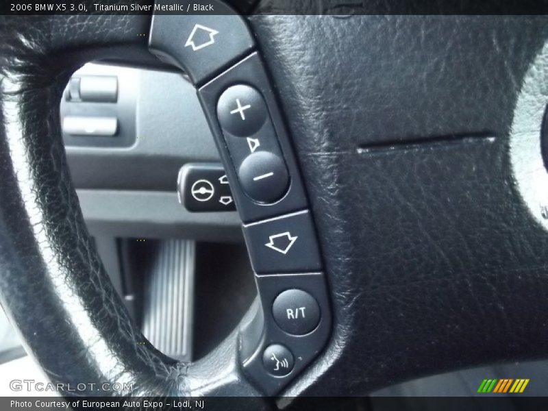 Titanium Silver Metallic / Black 2006 BMW X5 3.0i