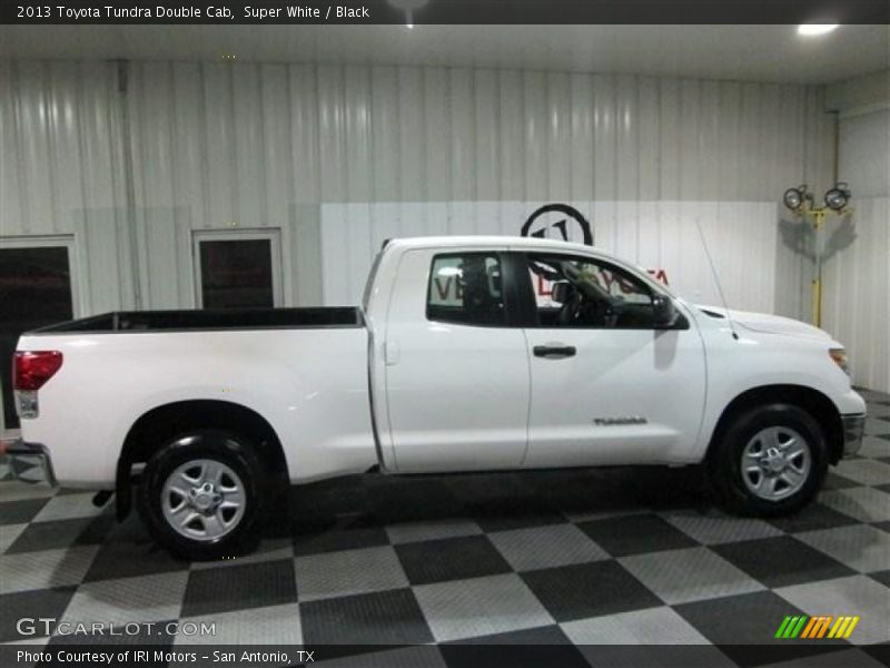 Super White / Black 2013 Toyota Tundra Double Cab