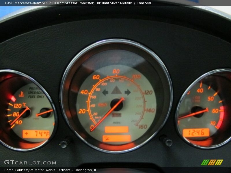  1998 SLK 230 Kompressor Roadster 230 Kompressor Roadster Gauges