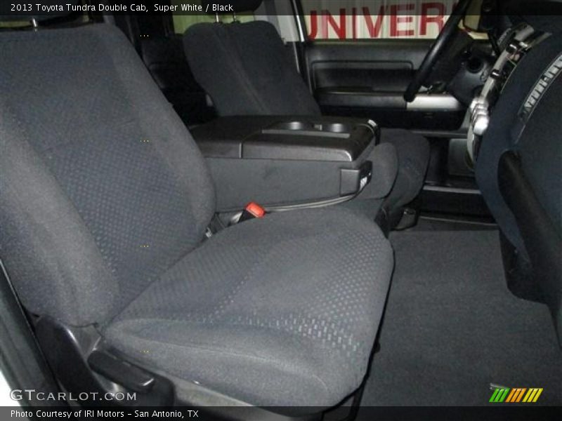 Super White / Black 2013 Toyota Tundra Double Cab