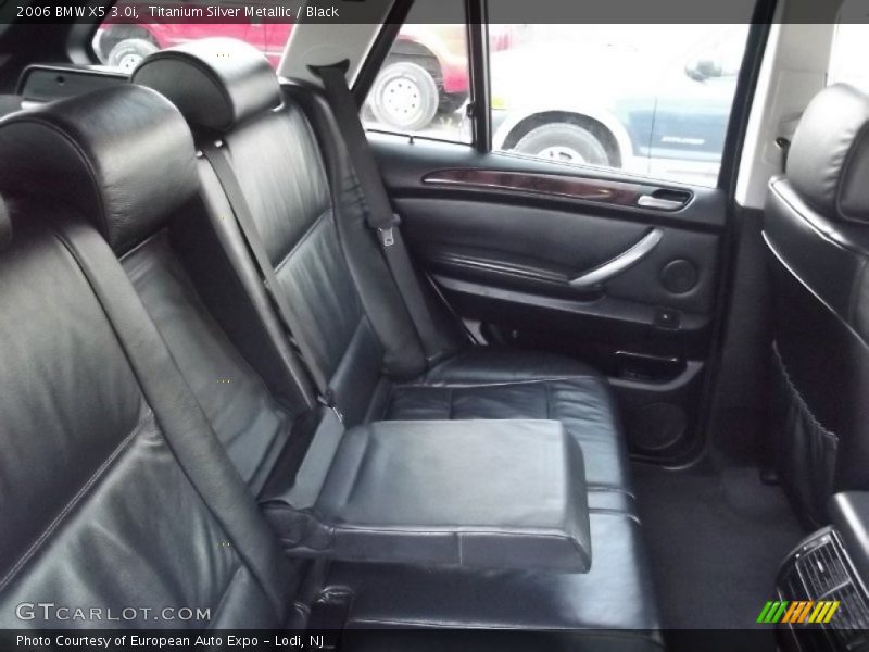 Titanium Silver Metallic / Black 2006 BMW X5 3.0i