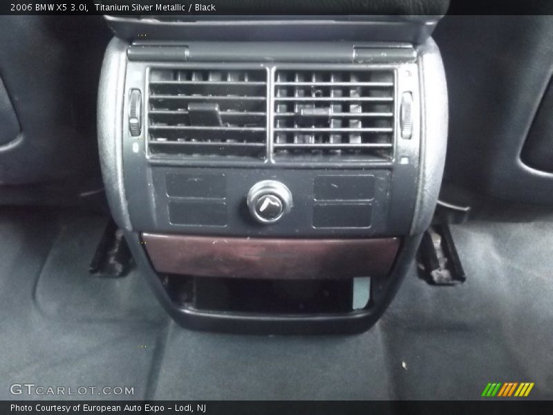 Titanium Silver Metallic / Black 2006 BMW X5 3.0i