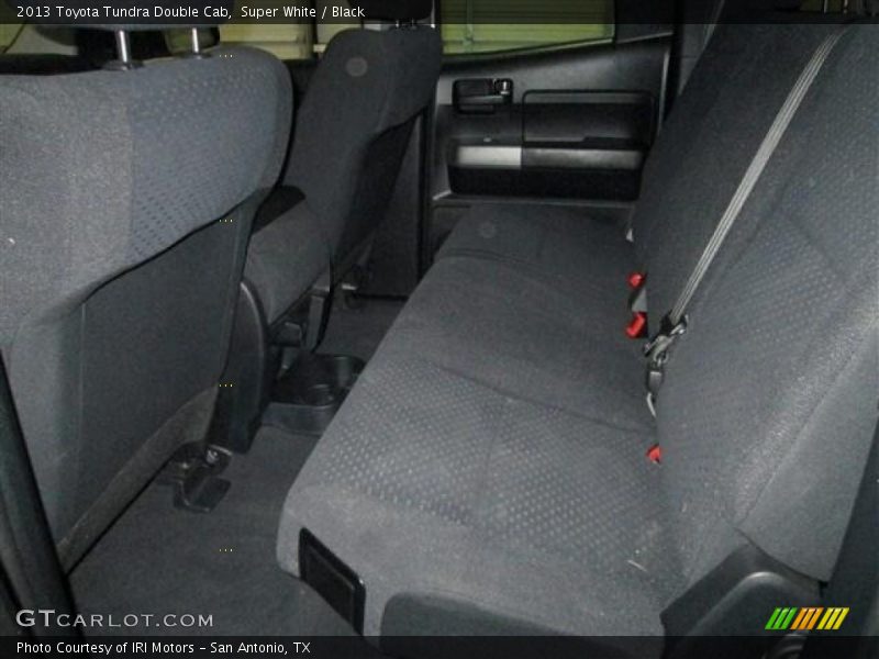 Super White / Black 2013 Toyota Tundra Double Cab
