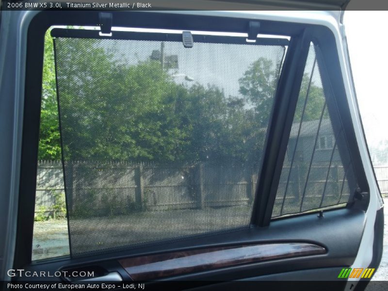 Titanium Silver Metallic / Black 2006 BMW X5 3.0i