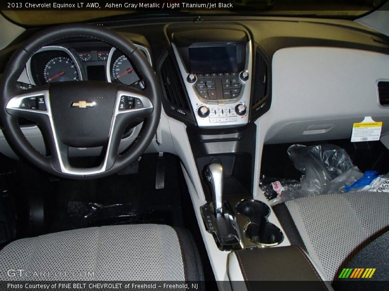 Ashen Gray Metallic / Light Titanium/Jet Black 2013 Chevrolet Equinox LT AWD