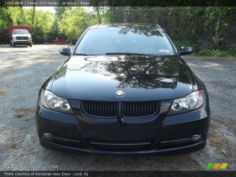 Jet Black / Beige 2006 BMW 3 Series 325i Sedan