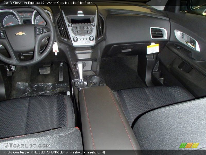 Ashen Gray Metallic / Jet Black 2013 Chevrolet Equinox LS
