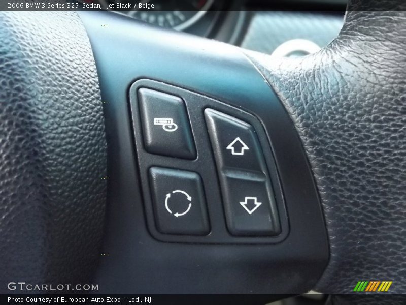 Jet Black / Beige 2006 BMW 3 Series 325i Sedan