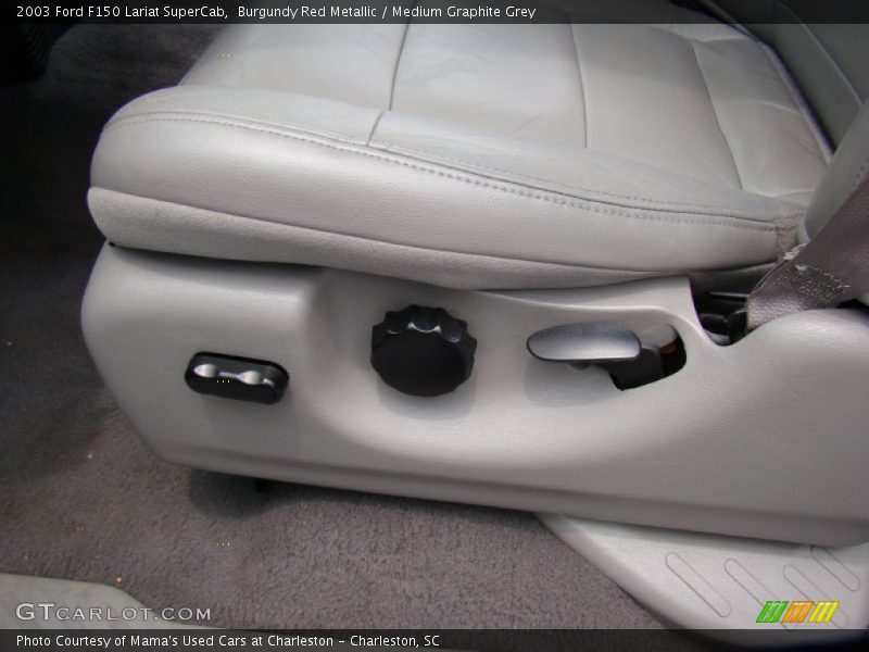 Front Seat of 2003 F150 Lariat SuperCab