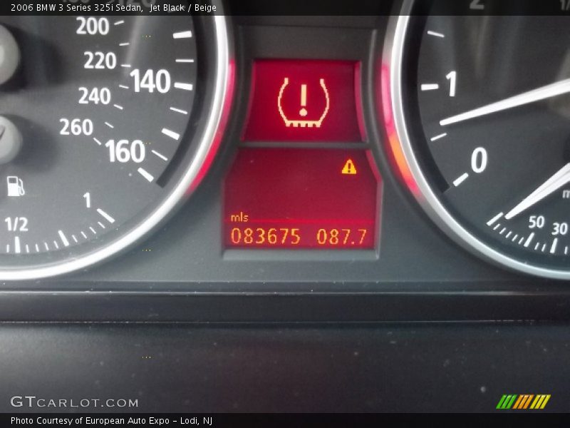 Jet Black / Beige 2006 BMW 3 Series 325i Sedan