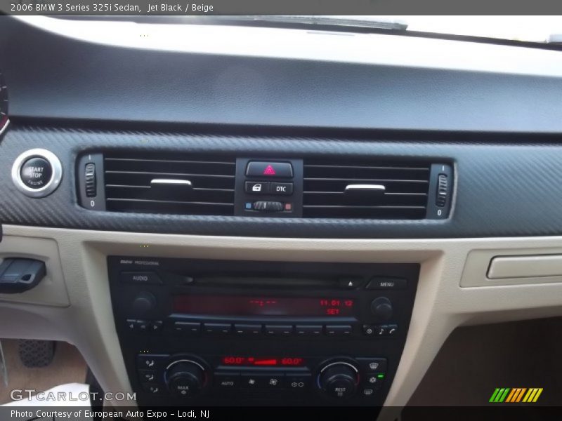Jet Black / Beige 2006 BMW 3 Series 325i Sedan