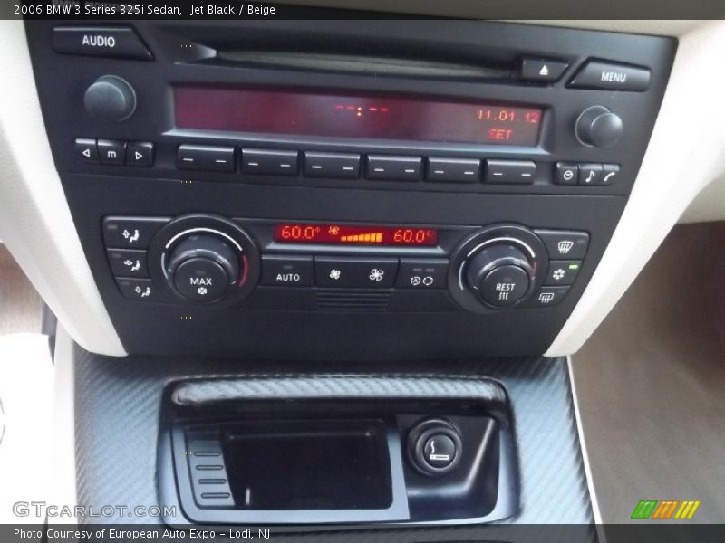Jet Black / Beige 2006 BMW 3 Series 325i Sedan