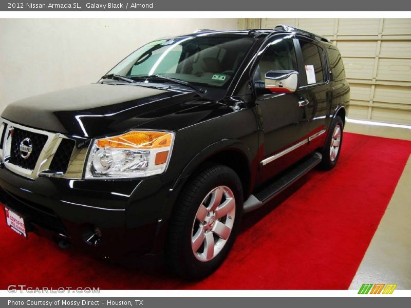 Galaxy Black / Almond 2012 Nissan Armada SL