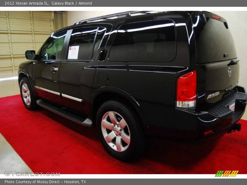 Galaxy Black / Almond 2012 Nissan Armada SL