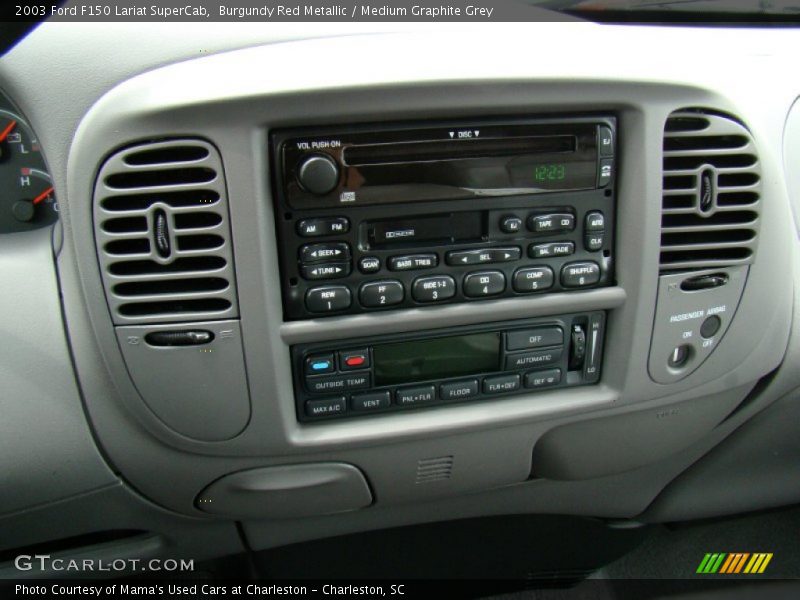 Controls of 2003 F150 Lariat SuperCab