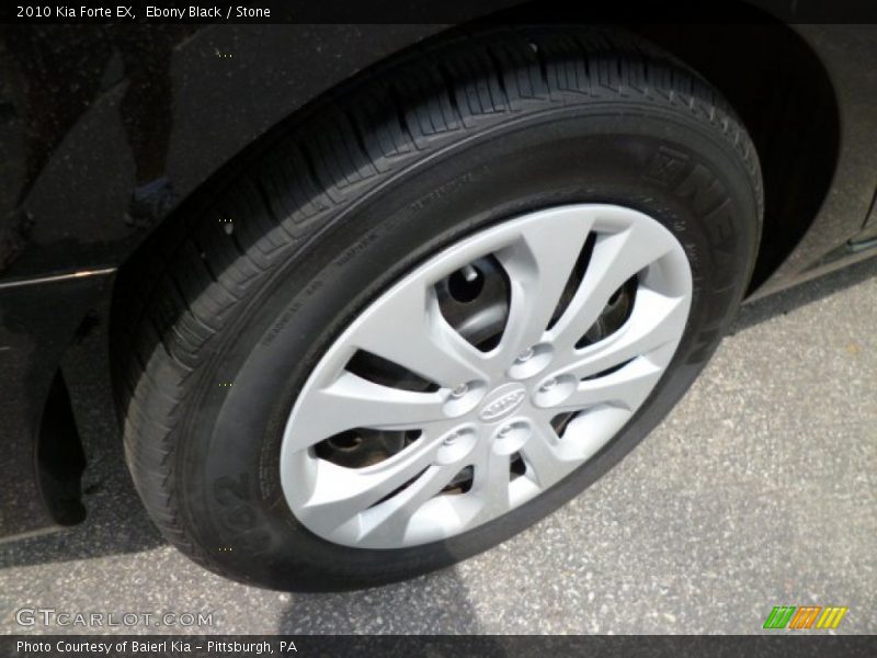 Ebony Black / Stone 2010 Kia Forte EX