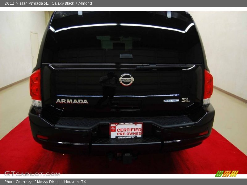 Galaxy Black / Almond 2012 Nissan Armada SL