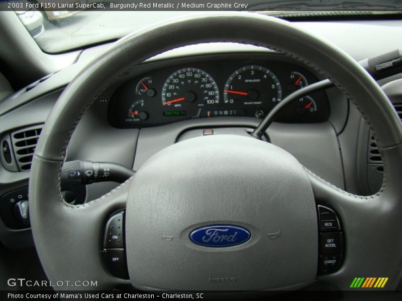  2003 F150 Lariat SuperCab Steering Wheel