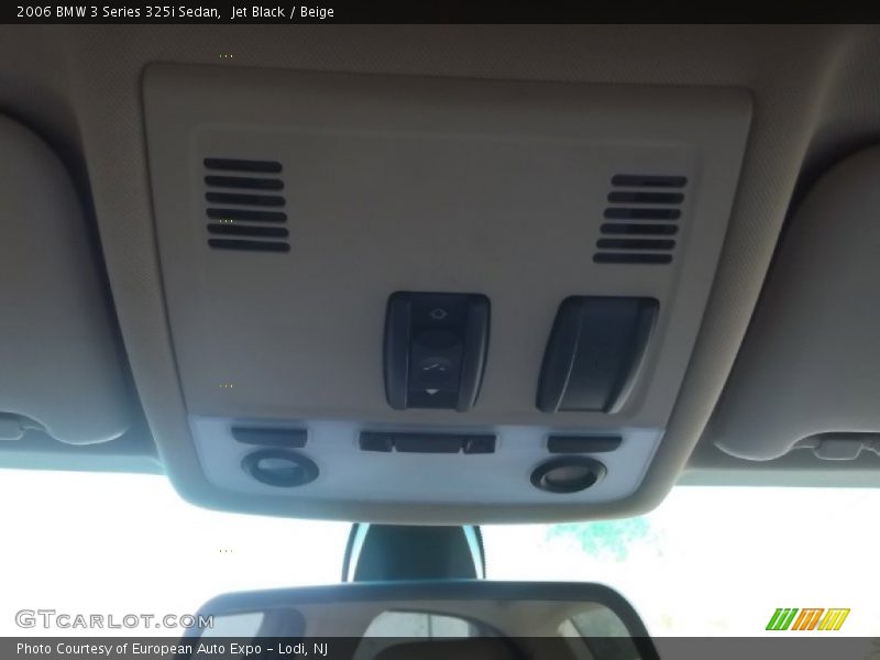 Jet Black / Beige 2006 BMW 3 Series 325i Sedan