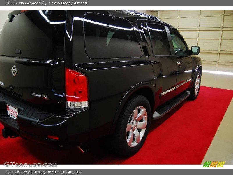 Galaxy Black / Almond 2012 Nissan Armada SL