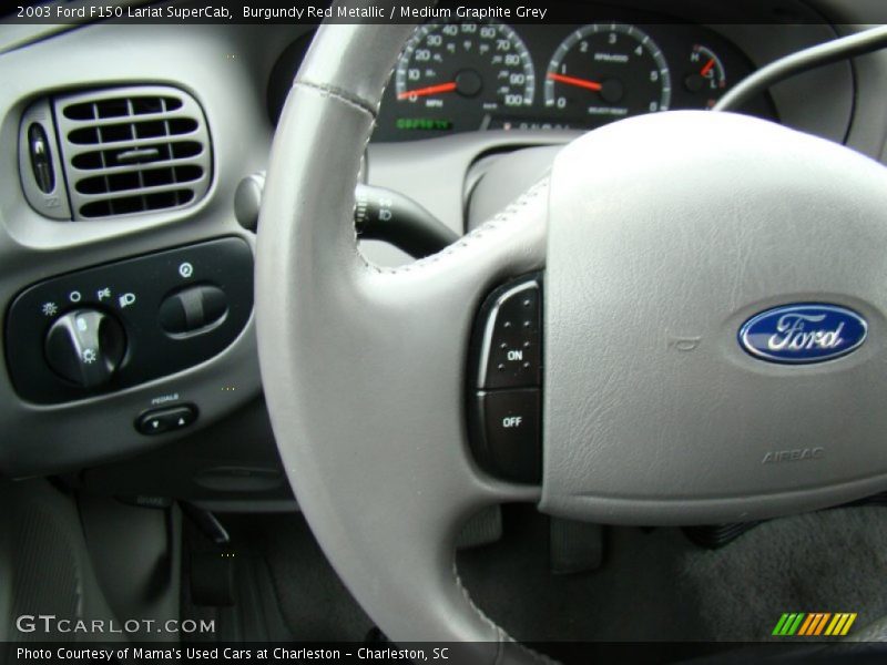 Controls of 2003 F150 Lariat SuperCab