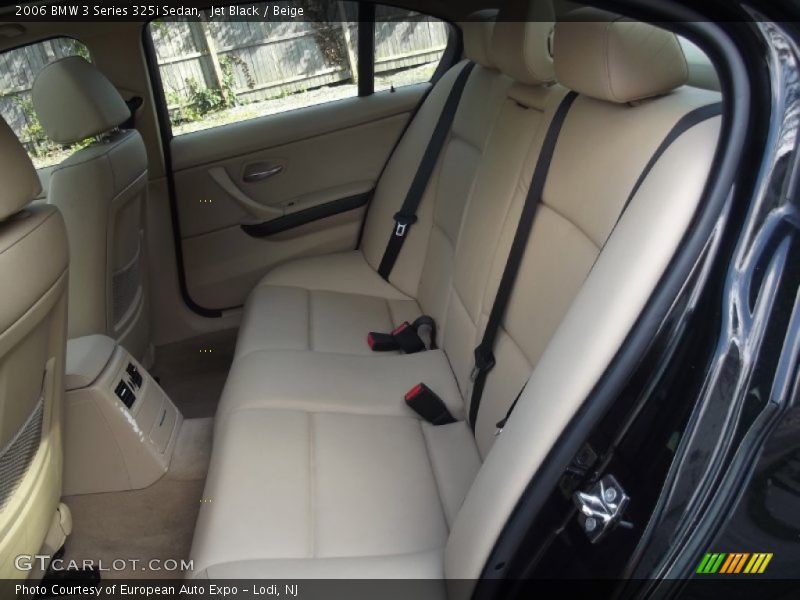 Jet Black / Beige 2006 BMW 3 Series 325i Sedan