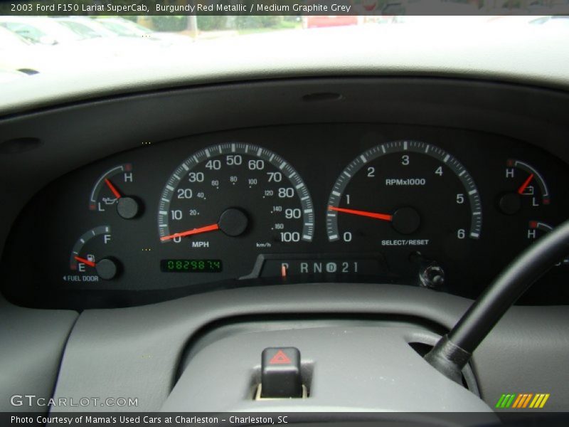  2003 F150 Lariat SuperCab Lariat SuperCab Gauges