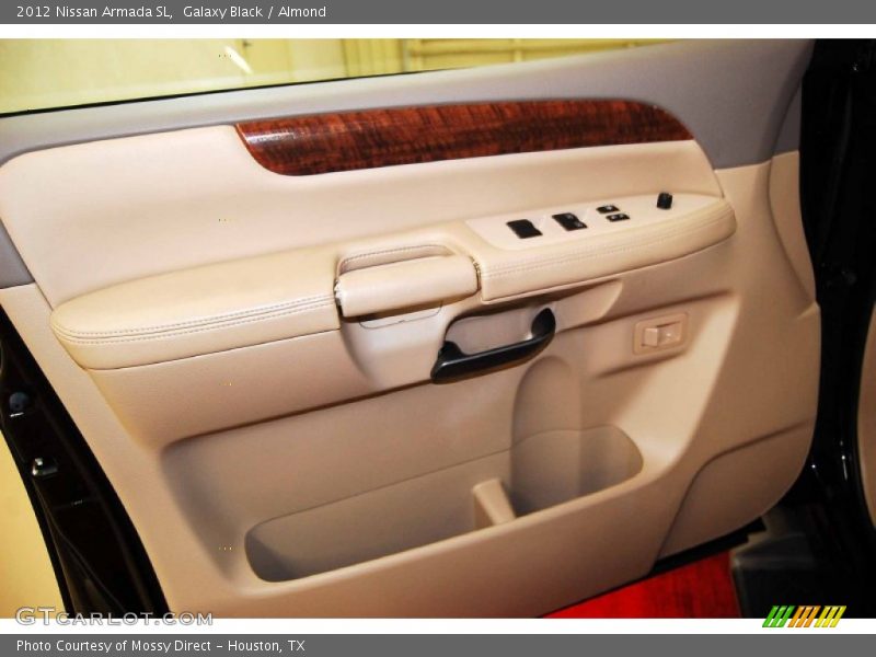 Galaxy Black / Almond 2012 Nissan Armada SL
