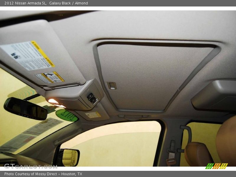 Galaxy Black / Almond 2012 Nissan Armada SL